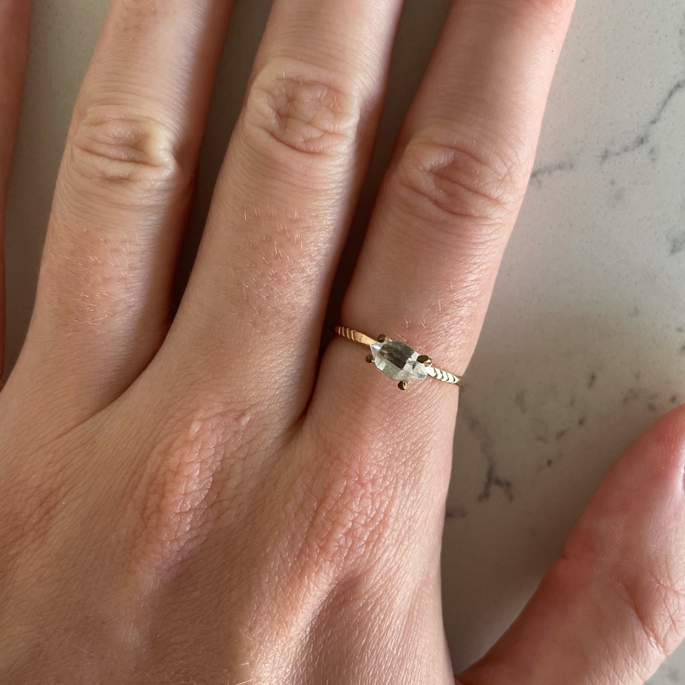 Gold Filled Gemstone Ring